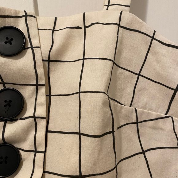 *UNWORN* Whit Aster Grid-Print Tank - Picture 8 of 9